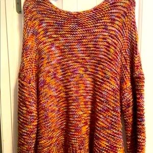 Like new Easel sweater ..multi colored.  Bought at local boutique over 40.00.